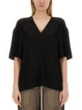 Rick Owens Women V-Neck T-Shirt