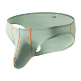 Thin Ice Silk Solid Color Men's Underwear