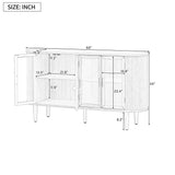 Farmhouse Sideboard Cabinet with Storage