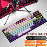 K87 Mechanical Green Axis Red Axis Wired Keyboard