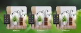 LED Grow Lights For Indoor PlantsTime Set 600W Full Spectrum Gooseneck Clip Plant Grow Light Plant Light With Timer