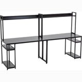 94.6 Inch Modern Two Person Computer Desk
