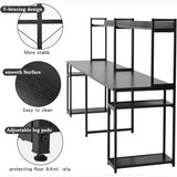 94.6 Inch Modern Two Person Computer Desk