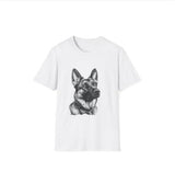 Mens 3D Digital-Print Cartoon Animal Sports T-Shirt
