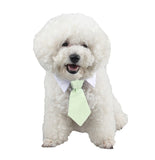 Pet bow tie tie child baby tie cartoon print small tie spot wholesale dog tie