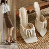 Women's Summer Sandals and Low-Heeled Flip-Flops