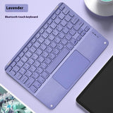 Square Hat Touch Bluetooth Wireless Charging Keyboard