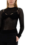 Off-White Women Top A Net