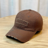 Cotton Sparkling Style Big Boss Baseball Hat
