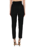 Moschino Women Pants With Heart Application