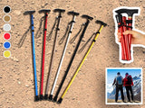 Portable Aluminum Folding Walking Travel Stick Cane