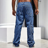 Retro Loose Straight-leg Casual Pants