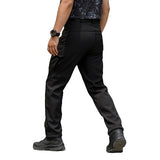 Outdoor Hiking Fleece-Lined Warm Casual Multi-Functional Waterproof And Wear-Resistant Workwear Tactical Pants