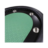96-Inch Premium 10-Player Poker Table With Cup Holders And Chip Tray (SAK16495)