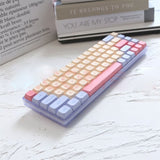 Cute Personalized Cotton Candy Keycaps