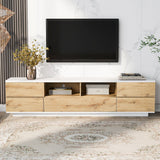 Modern TV stand with Multi-Functional Storage