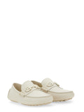 Ferragamo Men Moccasin With Gancini Ornament