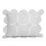 Hand Made Crochet Cotton Boudoir Pillow