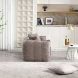 Cozy Beanbag Chair with High Resilience Foam Core