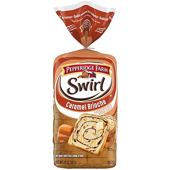 PEPPERIDGE FARM CARAMEL BRIOCHE SWIRL