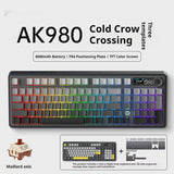 Office Computer Bluetooth Keyboard Game Side Three-mode Wireless
