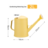 Gardening sprinkler kettle-milk yellow-1.8L-1 piece