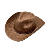 Lala Grass Hand-Woven Mens Straw Hat