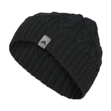 adidas Womens Whittier Beanie Standard fit Acrylic Knit Skull Cap/hat for Winter Black F23 One Size
