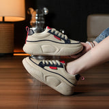 Womens Versatile Round-toe Non-slip Dad Shoes