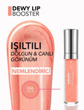 Flormar Dewy Lip Booster Plumping Lip Gloss 4.5ml