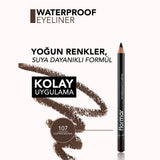 Flormar Waterproof Matte Eyeliner in 107 Copper Brown