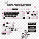 Sublimation Cute Cartoon Pig Party Theme Height Keycap Full Set