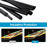 98Ft Heat Shrink Tubing Roll Waterproof Insulation Sealing