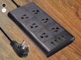 9.8ft USB Power Strip Surge Protector