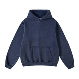 Women's Loose Retro Fleece Hooded Sweatshirt