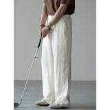 Breathable Textured Casual Pants For Men