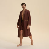 Loose Casual Middle Eastern-style Single Nightgown For Couples Long Cloud-shaped Cotton Loungewear