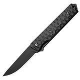 High-hardness Stainless Steel Portable Folding Knife With An Aluminum Handle