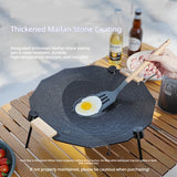 Polygonal Thick-coated Non-stick Outdoor Baking Pan