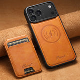 Magnetic Card Holder Two-in-one Wireless Charging Phone Case