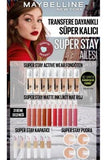 Maybelline Super Stay Matte Ink: Long Lasting Liquid Matte Lipstick - Intense Color, All-Day Wear