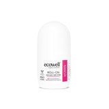 Ecowell Organic Roll-On Deodorant for Women: Aluminum, Paraben & Alcohol-Free - Natural Aloe Vera & Myrtle for Sensitive Skin