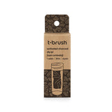 T-Brush Eco-Friendly Activated Charcoal Dental Floss - 30m, Vegan, Sustainable Oral Care