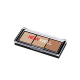 New Well Porcelain Makeup Highlighter 3'lŸ Palette: Illuminate, Brighten & Enhance for Radiant Skin