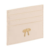 Eklips Cream Bow Card Holder - Compact & Stylish Accessory