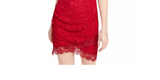 Speechless Juniors Lace Halter Wrap Skirt Dress, Size Medium