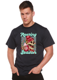 Freezing Season Unisex Bamboo Viscose/Organic Cotton Short Sleeve Graphic T-Shirt