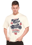 Road Race Motorcycles Spun Bamboo® Men's Bamboo Viscose/Organic Cotton Short Sleeve Graphic T-Shirt