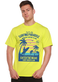 Surfing Paradis Spun Bamboo® Men's Bamboo Viscose/Organic Cotton Short Sleeve Graphic T-Shirt