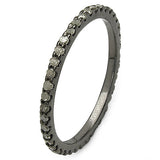 0.60 Carat Genuine TLB Diamond .925 Sterling Silver Ring